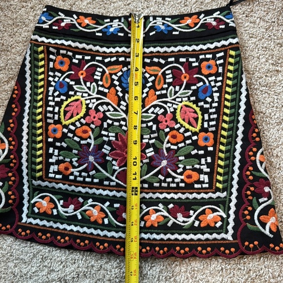 Lulus Black Embroidered Mini Skirt - Picture 15 of 16